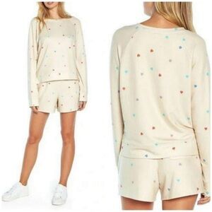 Wildfox heart pj set